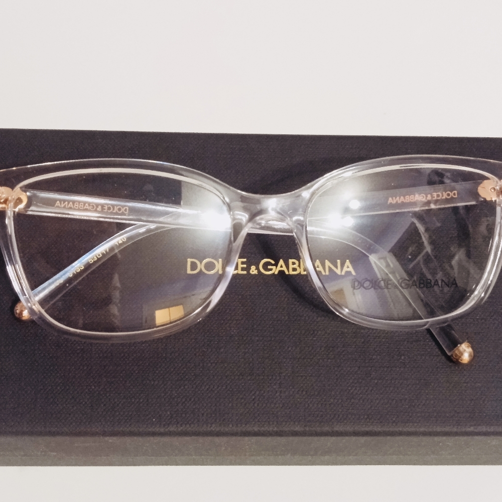 Dolce & Gabbana Eyeglass Frame, like new, not worn: (53-17-140)